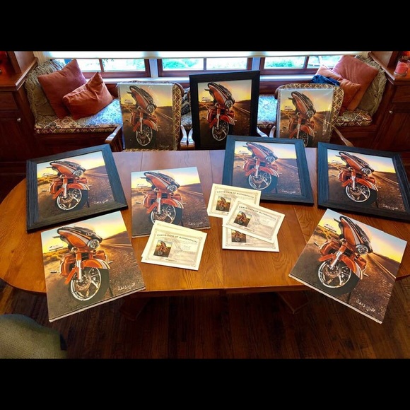 Motorcycle Art Benefitting Cancer Patients - Picture 4 of 4